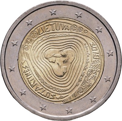 купить Литва 2 евро (euro) 2019 "Сутартинес - Народные литовские многоголосные песни"