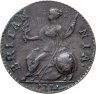 Купить Великобритания 1/2 пенни 1771