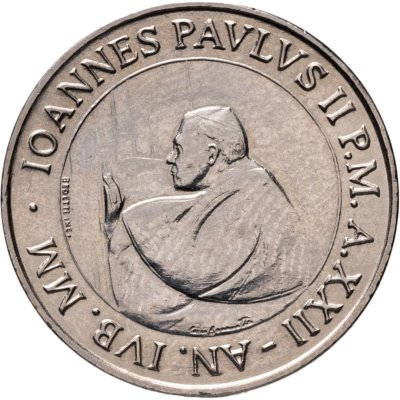 купить Ватикан 50 лир (lire) 2000
