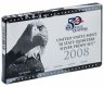 Купить США набор из 5 монет proof-сет в  жесткой запайке 2008 "Штаты"