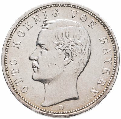 купить Германская империя, Бавария 5 марок (mark) 1913