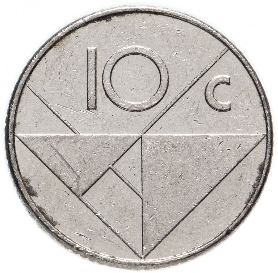 купить Аруба 10 центов (cents) 1986-2018, случайная дата