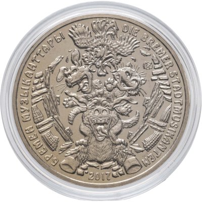 купить Казахстан 100 тенге 2017 "Бременские музыканты", в буклете