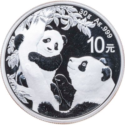 купить Китай 10 юаней 2021 Панда Proof