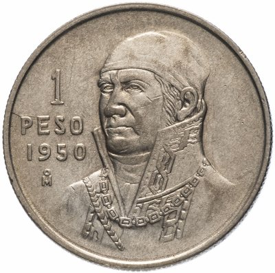 купить Мексика 1 песо (peso) 1950