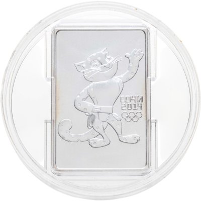 купить 3 рубля 2011 ММД "XXII зимние Олимпийские игры в Сочи - Леопард"