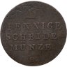 Купить Германия (Ганновер) 1 пфенниг 1826