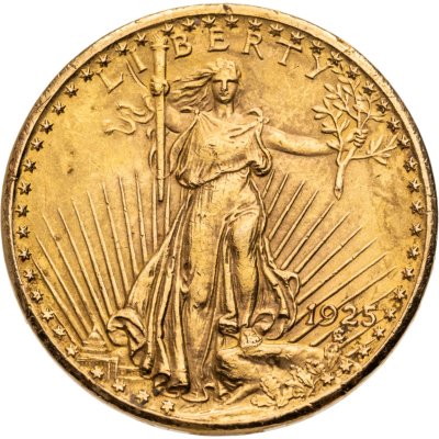 купить США 20 dollars (долларов) 1925 "Saint-Gaudens double eagle (двойной орёл Сен-Годена - Статуя свободы)"