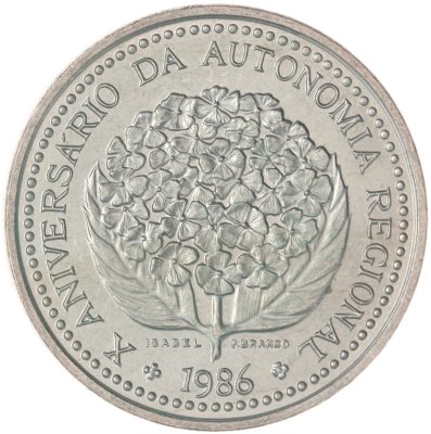 купить Португалия 100 эскудо (escudos) 1986 "10 лет автономии Азорских островов"
