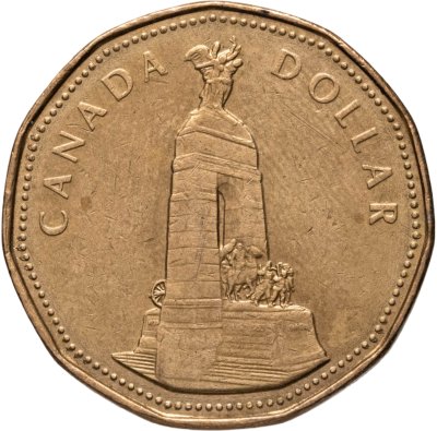 купить Канада 1 доллар (dollar) 1994 "Национальный мемориал"