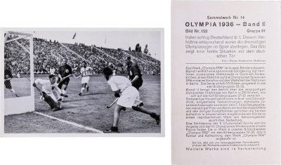 купить Германия Открытка "Третий рейх. Олимпиада. Хоккей с мячом. 1936"