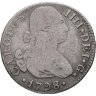 Купить Испания 2 реала 1798 Король Карл IV