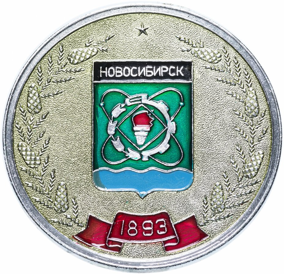купить Медаль "Новосибирск 1893" в футляре