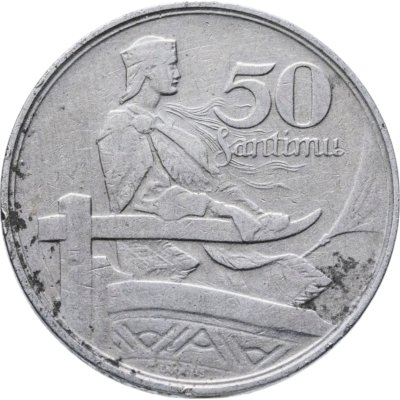 купить Латвия 50 сантимов (santimu) 1922
