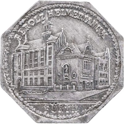 купить Германия, Нюрнберг (нотгельды) 20 пфеннигов 1919 "Берольц Хеймерианум"