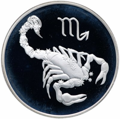 Купить 3 рубля 2003 ММД "Знаки зодиака - Скорпион"