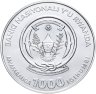 Купить Руанда 1000 франков 2007 UNC "Африканские слоны"