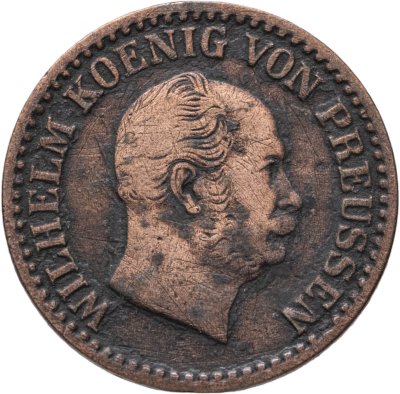 купить Германия, Пруссия 1 грош 1868, знак монетного двора: "B" - Бреслау