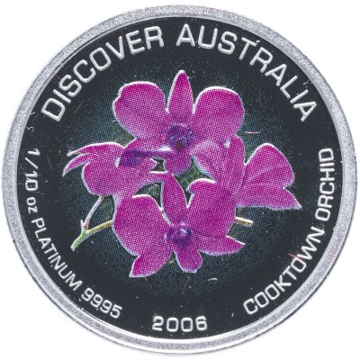купить Австралия 15 долларов 2006 Proof «Откройте Австралию - Флора Австралии - Орхидея» в футляре с сертификатом