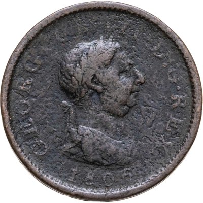 купить Великобритания 1 пенни 1806