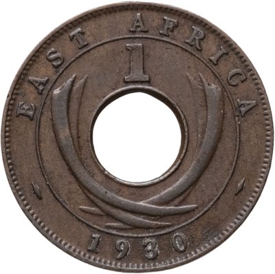 купить Британская Восточная Африка 1 цент (cent) 1930