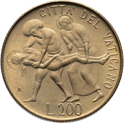 купить Ватикан 200 лир 1981