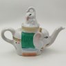Купить Чайник заварочный в форме слона со слоненком, фарфор, роспись, золочение, Китай, 1960-1980 гг.