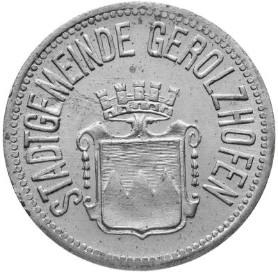 купить Германия, Герольцхофен 50 пфеннигов 1917