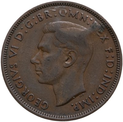 купить Великобритания 1 пенни (penny) 1938