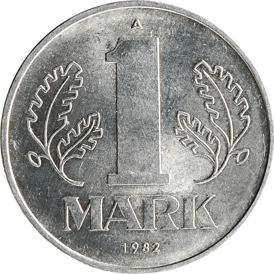 купить Восточная Германия (ГДР) 1 марка 1982 A