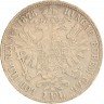 Купить Австрия 1 флорин 1878 год
