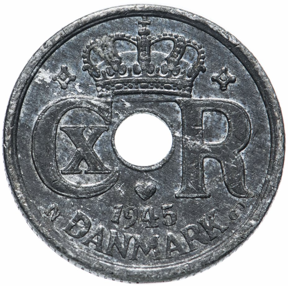 купить Дания 10 эре (ore) 1945 Немецкая оккупация
