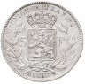 Купить Бельгия 5 франков (francs) 1867