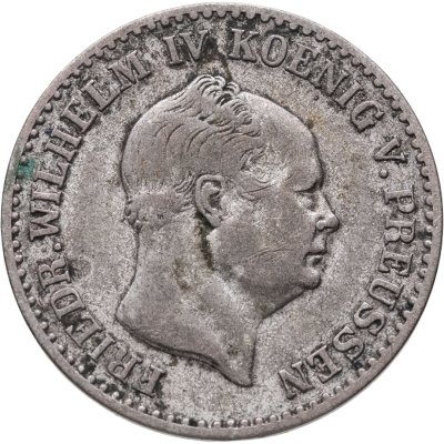 купить Германия Пруссия 2 1/2 серебряных гроша 1858