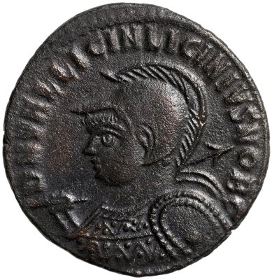 купить Римская империя. Лициний II [317-324] Æ 3. бронза. 321-324 Кизик