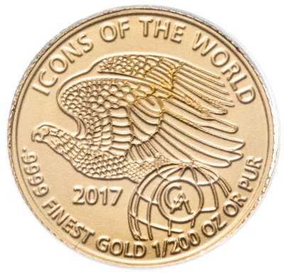 купить Руанда 10 франков 2017 Двойной орел