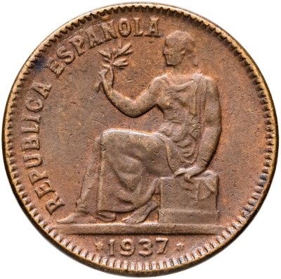 купить Испания 50 сентимо (centimos) 1937