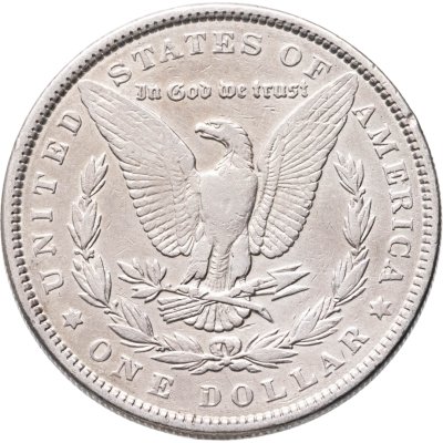 купить США 1 доллар (dollar) 1886 "Доллар Моргана", без отметки монетного двора