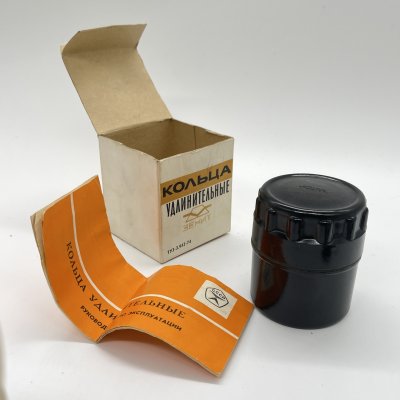 купить Удлинительные кольца к фотоаппаратам типа "Зенит" М42х1 в оригинальной коробке, бумага, пластик, СССР, 1970 г.