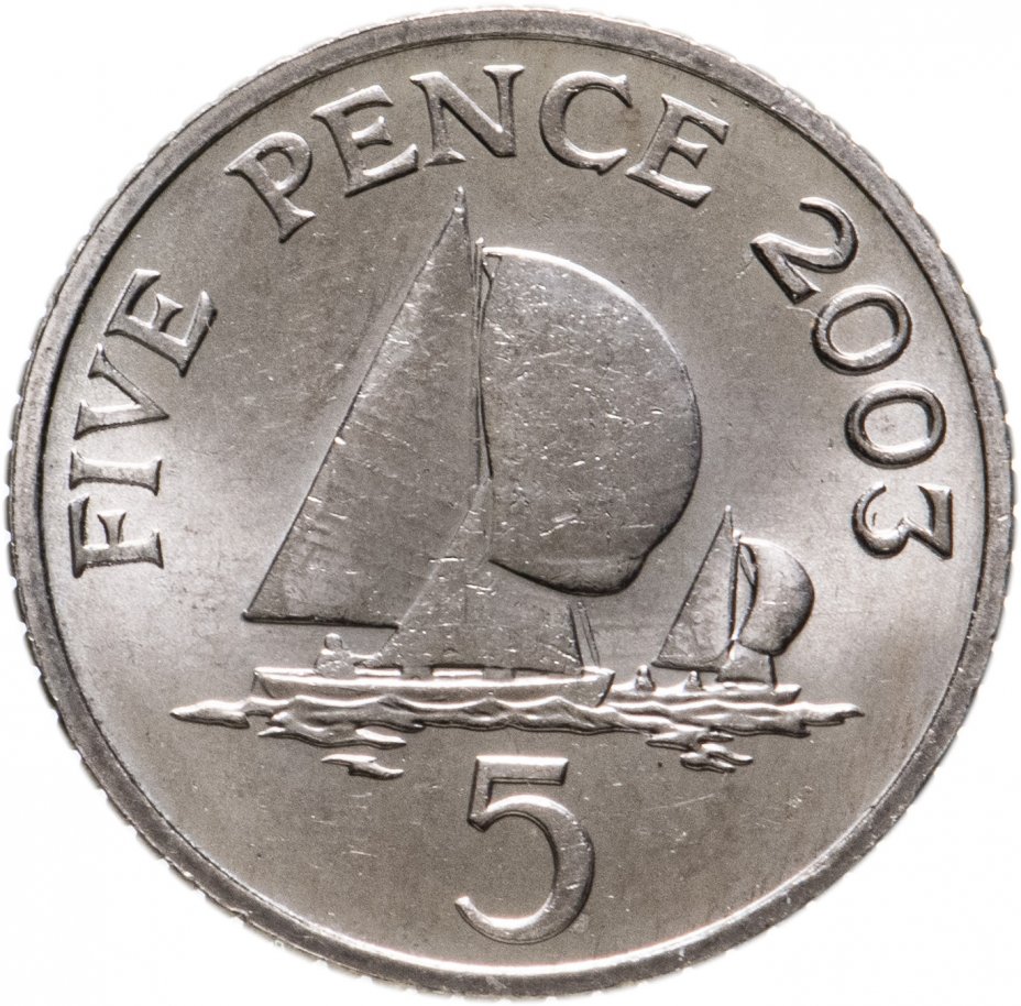 купить Гернси 5 пенсов (pence) 2003