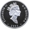 Купить Канада 20 долларов 2003 "Скалистые горы ", в коробке с сертификатом