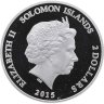 Купить Соломоновы острова 2 доллара 2015  "Египет Боги Гор, Осирис и Изида" в капсуле