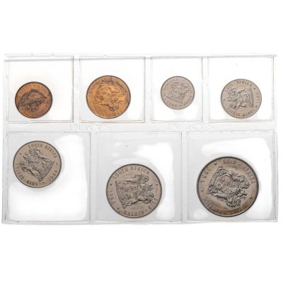 купить ЮАР годовой набор из 7 монет 1984, в запайке