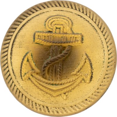 купить Германия, пуговица Кригсмарине (военно-морской флот) с цифрами 59 19, изготовитель JFS, другой, Третий рейх, 1942 г.