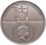 Купить Острова Кука 5 долларов 2015 "Седьмой крестовый поход", с сертификатом