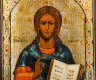 Купить Икона "Господь Вседержитель", дерево, левкас, цировка, золочение, темпера, Российская империя, 1890-1915 гг.