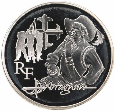 купить Франция 10 евро 2012 «Д’Артаньян»