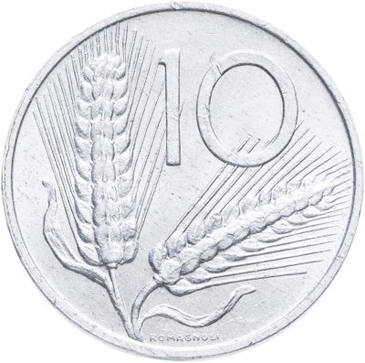 купить Италия 10 лир (lire) 1971