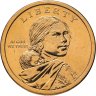 Купить США 1 доллар 2019 "Индейцы в космической программе", Знак монетного двора "D" - Денвер