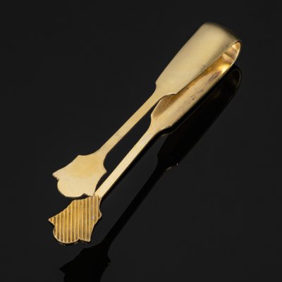 купить Щипцы для сахара, металл, золочение, Таллинский ювелирный завод, СССР, 1961 г.